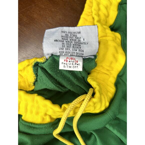 VTG 90s/Y2K Platinum FuBu Harlem Globetrotters Basketball Jersey Set Size XL - Picture 14 of 16